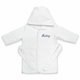 Children's White Hooded Velour Robe Image 2 of 3